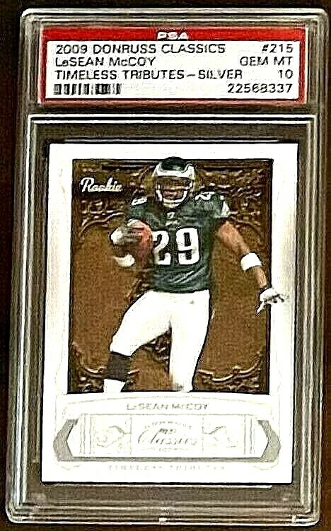 LeSean McCoy Donruss Classics #215 Timeless Tributes-Silver