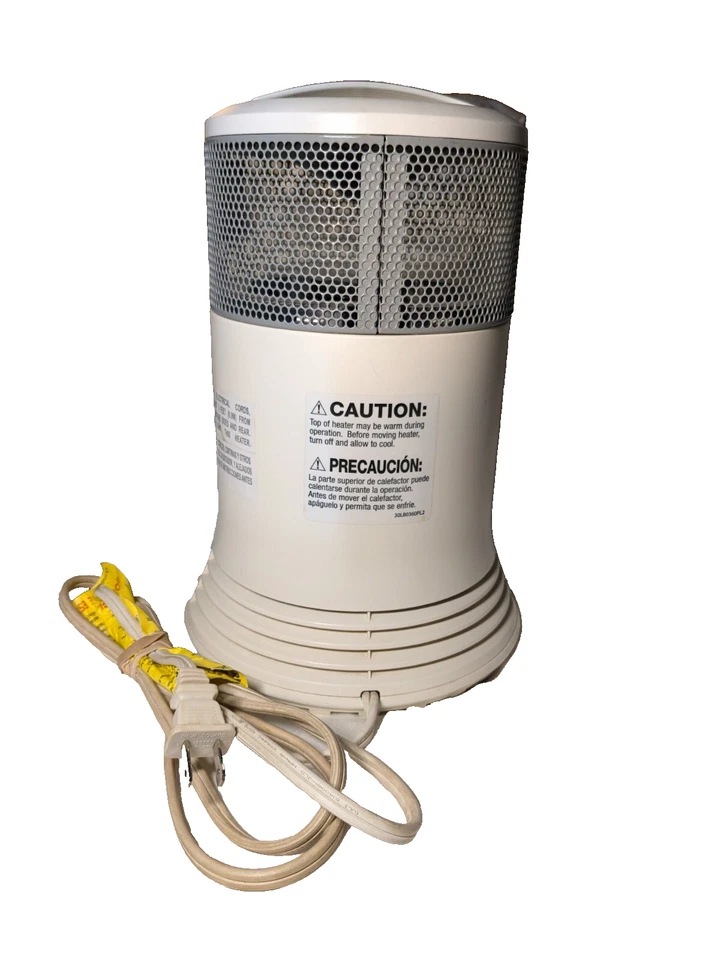 Ventilador calentador envolvente Honeywell 1500 vatios 360 cierre de seguridad forzado HZ03064U Foto 2 de 2