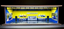 Spoon Garage Theme 1:64 Model Diorama LED Lighting! For Hot Wheels & Other 1/64
