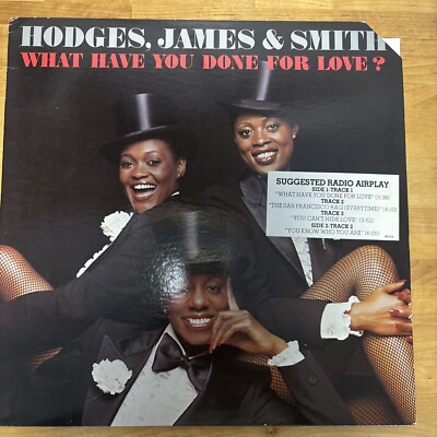 Hodges, James & Smith   What Have You Done For Love? 12'' LP 1978 Jazz Soul