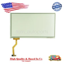 Touch Screen Glass Digitizer 6.5'' Fit For Jeep Uconnect Mygig REN RER RHR 07-10