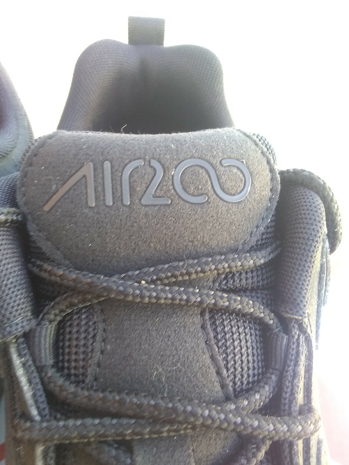 nike air max 200 black running shoes