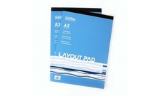 Seawhite of Brighton Layout Pad with 80 Sheets for Drafting, Drawing A3 or A4