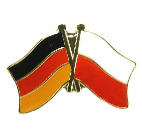FAHNENMAX® Freundschaftspin Polen Pin Fahne Flagge