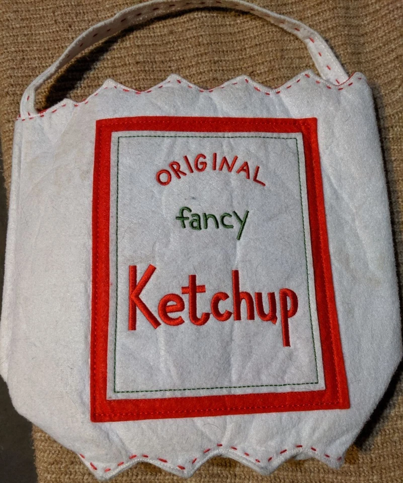 2 件全新带标签和 1 件二手二手 POTTERY BARN KIDS KETCHUP 护理袋,可搭配服装使用 — 第 2/4 张图片