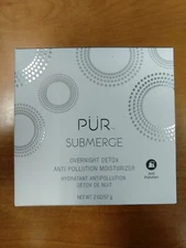 PÜR Submerge Overnight Detox Anti-Pollution Skin Nourishing Moisturizer 2 oz E6A