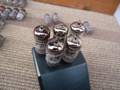 Choice 1 IEC or AMPEREX 12au7a/ecc82. great condition with tested good. - Picture 4 of 12