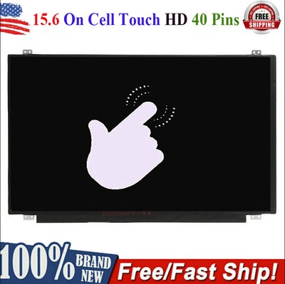 BOE-Hydis NT156WHM-T00 Laptop Screen Replacement 15.6'' LCD LED HD Display 40 Pin