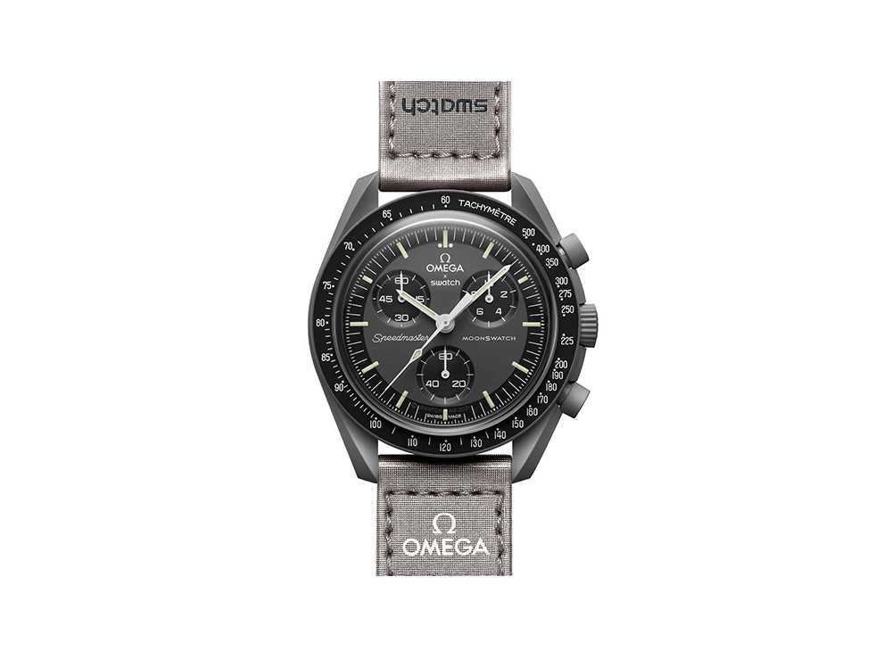 Omega X Swatch wristwatch BIOCERAMIC MOONSWATCH Collection