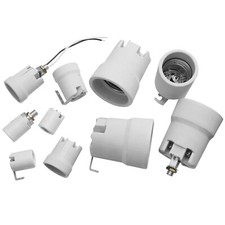 Keramik Fassung E14 E27 E40 230V bis 100W alle Modelle Lampenfassung Sockel