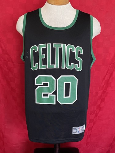 Boston Celtics #20 Gordon Hayward Black Basketball Jersey Medium - Picture 2 of 12