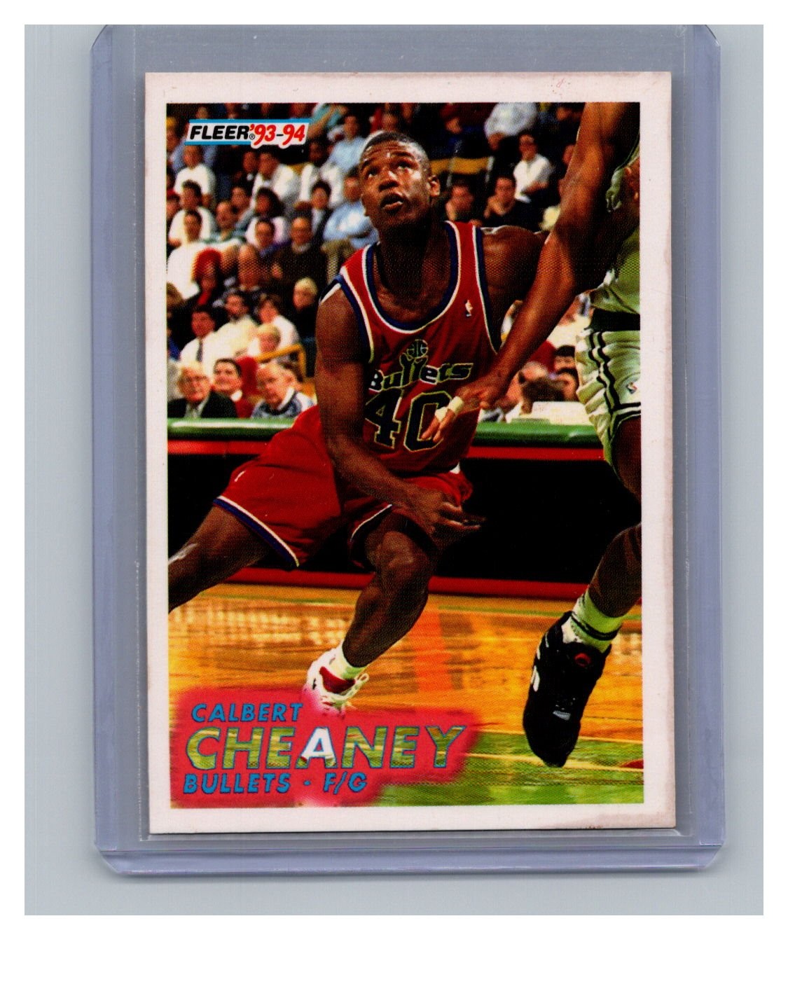 1993-94 Fleer #393 Calbert Cheaney