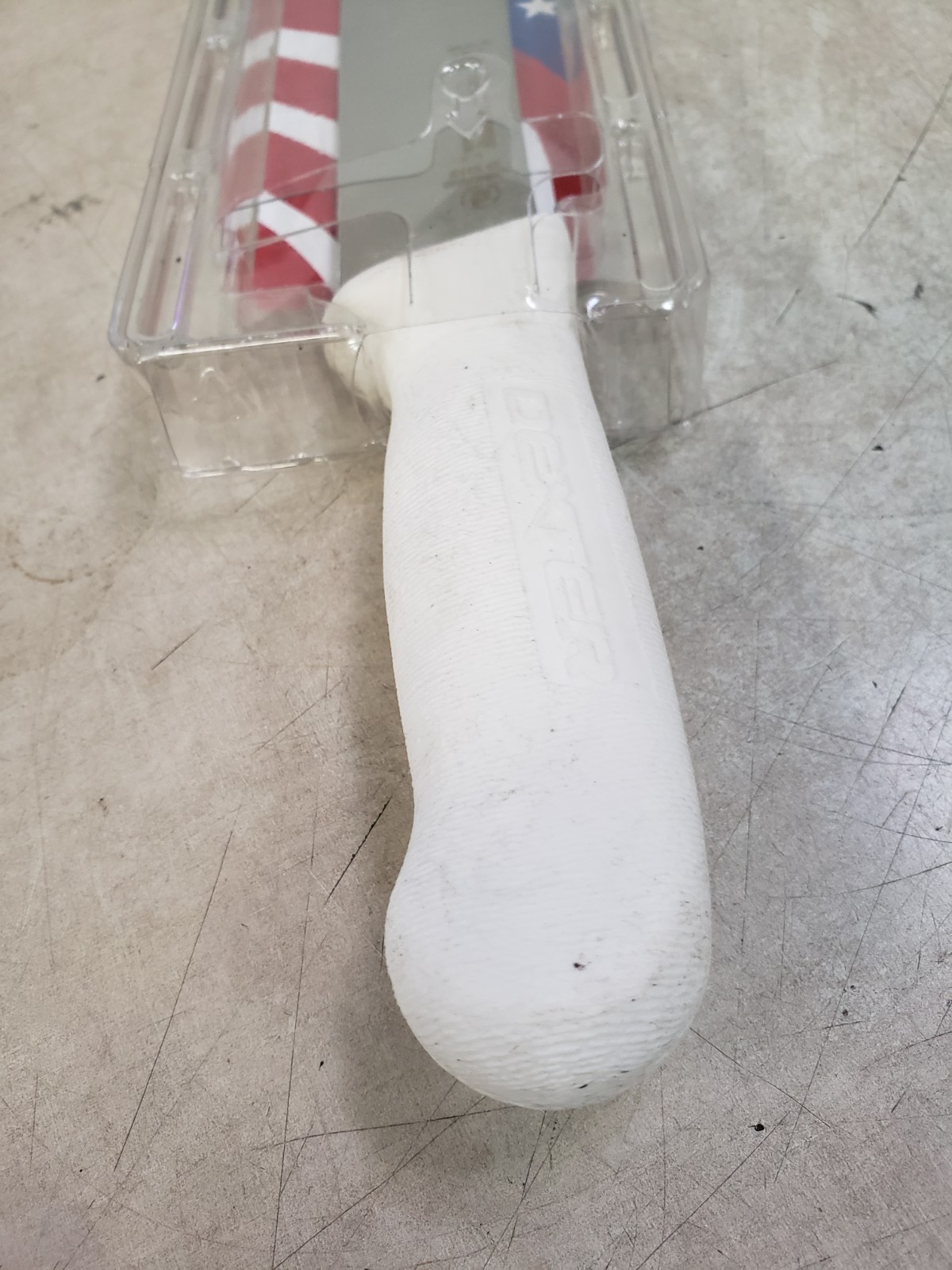 Dexter Russell S112-12-PCP Stain Free Carbon Steel 12" Butcher Knife 04113