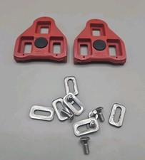 Look Keo Compatible Road Bike Pedal Cleats Red