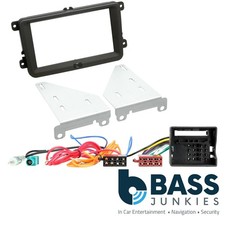VW T5.1 Transporter Car Stereo Double Din Fascia Panel & Fitting Kit CT24VW12