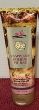 Bath Body Works Raspberry Holiday Pie Bar Body Cream