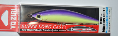 yo zuri mag minnow jr float 3.5'' r1531-btrs bold table rock shad
