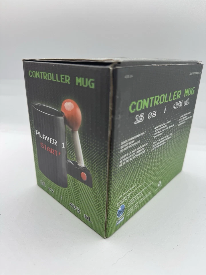 Taza de café Joysticks para videojuegos para jugadores 15 oz Just Funky Foto 2 de 4