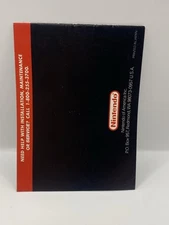 Game Boy Four Player Adapter Instruction Booklet Only Insert