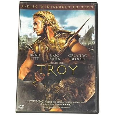 Troy DVD 2 Disc Set Widescreen Original Case & Art