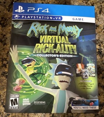 Rick & Morty: Virtual Rick-ality Collector's Edition - Sony PS4 NEW/SEALED