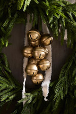 ANTHROPOLOGIE TERRAIN Jingle Bell Wreath Charm