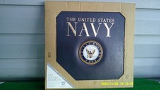 New Listing US Navy bonded leather scrapbook