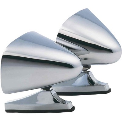 K-Source 1600 Universal Car Mirror Dual Sport Chrome 5-7/8 x 3-7/8 Includes both
