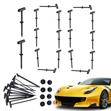 100pcs Nylon Universal Cable Tie Buckle, Heavy Duty Self-Locking Zip Ties Holder