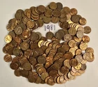 1981-P Lincoln Memorial Cent — photo from another recent sale