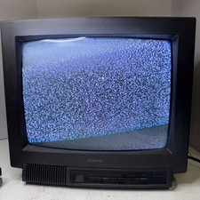 JC Penney 685-2193 13 CRT Color Curved Screen...
