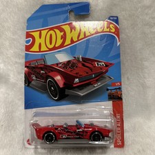 HOT WHEELS TRACK MANGA Red 50/250 Spoiler Alert 1/5 Short Card HCW97 NEW.
