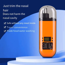 Rechargeable Nose Hair Trimmer Portable Mini Ear Nose Trimmer for Men Grooming