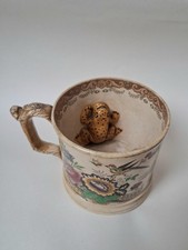 Antike Tonquin Keramik Neuheit Frosch Becher