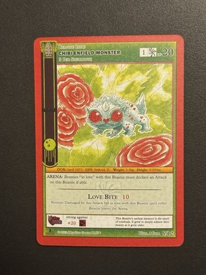 Metazoo Chibi Enfield Monster 5/12 Valentine s Day Promo 1st Edition (NM) (x1)