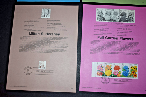 Set 37 - 1995 US Stamps - US Postal Service First Day Issue Souvenir Sheets - Picture 16 of 20