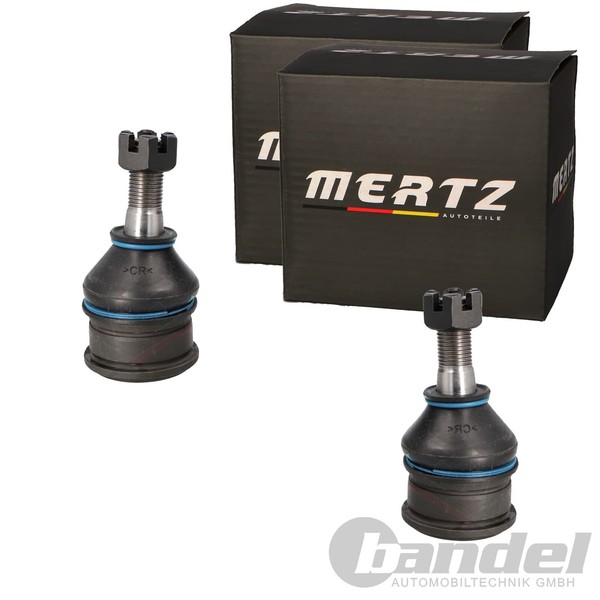 2X Mertz Traggelenke Vorne Beidseitig Passend FÜR Nissan Micra Links+Rechts-image
