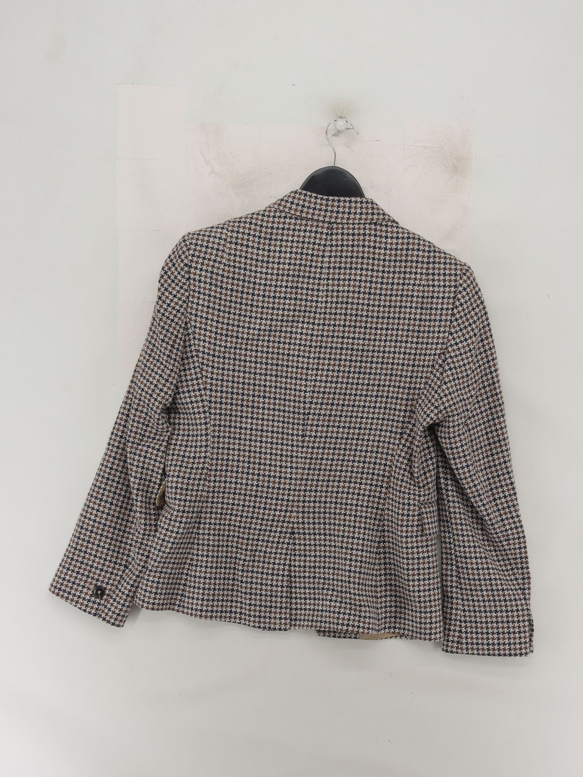 Reiss Women's Blazer UK 10 Multi Cotton with Linen, Viscose, Polyester Overcoat image 2