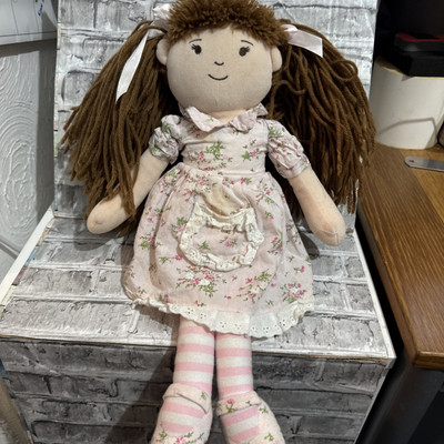 Laura Ashley 17 Zoll Stoffpuppe ''Poppy'' - guter Zustand