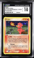 MAGBY 24/109 REVERSE HOLO EX TEAM ROCKET RETURNS POKEMON CGC 10 GEM MINT on eBay