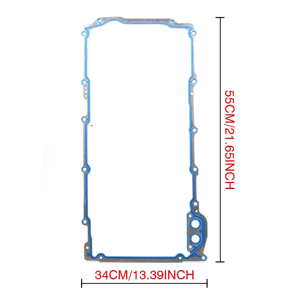For Chevrolet Silverado 1500 4.8L 5.3L 6.0L 1999-2013 Oil Pan Gasket OE OS30693R - Imagem 2 de 4