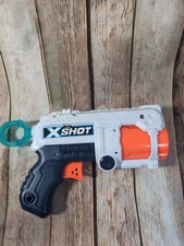 ZURU X-Shot TK-3 Foam Dart Blaster White Orange Teal