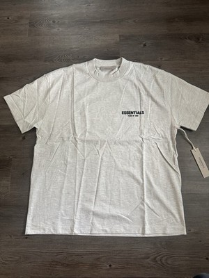 Essentials Tee Light Oatmeal Size XL