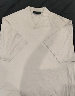 Essentials Men's Cream Color Shirt Short Sleeve XL New
