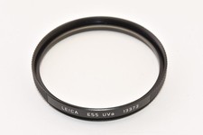 LEICA E55 UVA 13373 FILTER 55MM DIAMETER UVA FILTER EXCELLENT   