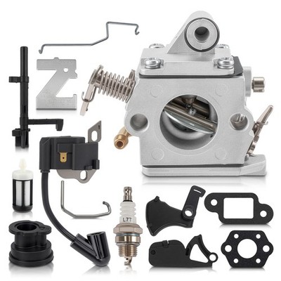 Carburetor For Stihl MS170 MS180 017 018 Chainsaw Carb Tune Up kit 1130 124 0800