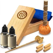 Katana Cleaning Kit - Maintenance Set with Sword Choji Oil - Care for Samurai Ja