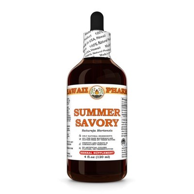 Summer Savory (Satureja Hortensis) Tincture, Dried Leaf Liquid Extract