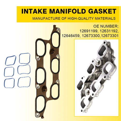 Cylinder Manifold Gasket Intake For Kit CTS Cadillac SRX XTS 3.0L 3.6L 2010-2015 - Bild 13 von 14