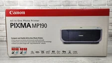 Canon PIXMA MP190 All-In-One Photo Printer Print Copy Scan NIB Sealed